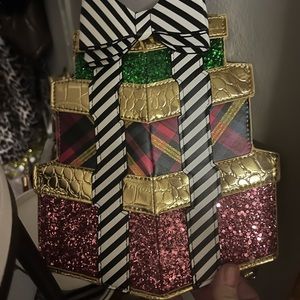 Betsey Johnson Stack of gifts purse brand new with tags